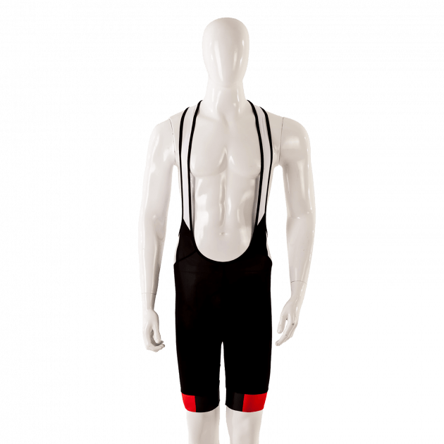 XMR Bibshort 100 Apparels Black/Red Small