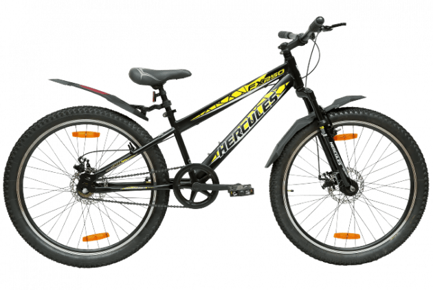 Hercules Top Speed FX250 HT DX2 26T Black-With Black & Yellow	