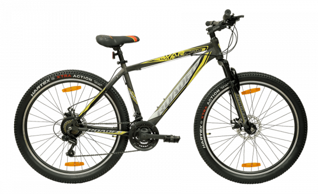 Roadeo Warcry 27.5T Stardust Black with yellow